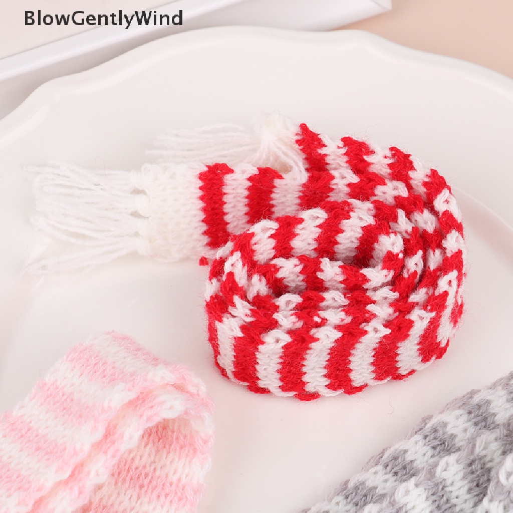 blowgentlywind-ผ้าพันคอถักนิตติ้ง-ขนาดเล็ก-1-6-diy-อุปกรณ์เสริม-สําหรับตกแต่งบ้านตุ๊กตา-bgw