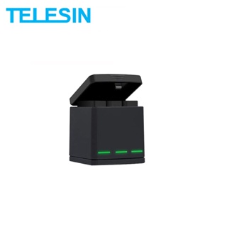 GoPro 8 / 7 / 6 / 5 Telesin Triple Charger Battery รับประกัน 1 ปี