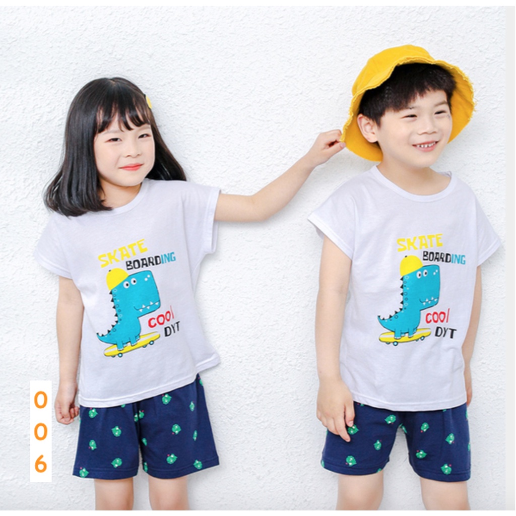 sbb-006-ชุดเด็ก-เสื้อแขนสั้น-กางเกงขาสั้น