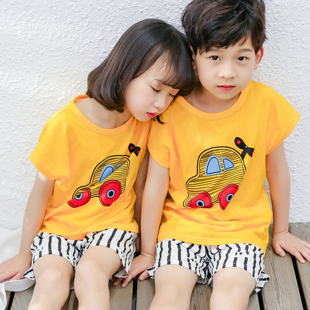 sbb-014-ชุดเด็ก-เสื้อแขนสั้น-กางเกงขาสั้น