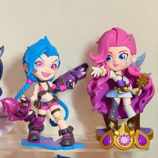 【ของแท้】POPMART League of Legends ตุ๊กตาฟิกเกอร์ตัวละครคลาสสิก ของขวัญ สําหรับตกแต่ง