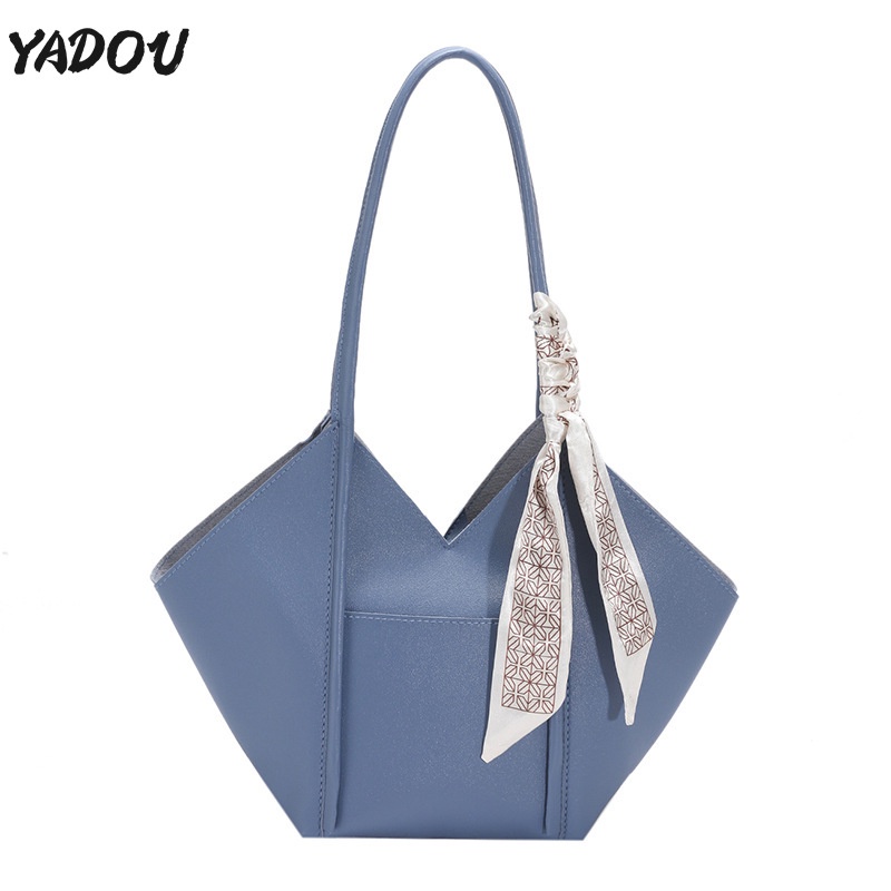yadou-กระเป๋าสะพายข้างสำหรับผู้หญิงช่องใส่ของขนาดใหญ่ความจุช่องใส่ของขนาดเล็กเชือกผูก