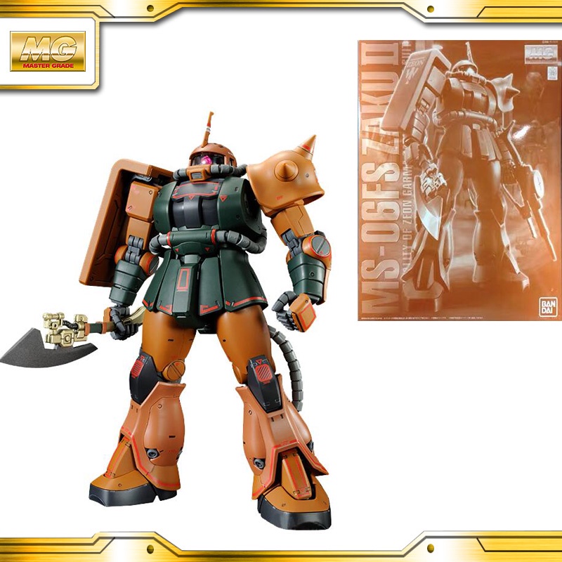 Bandai Gundam MG 1/100 MS-06FS ZAKU II (GARMA ZABI USE) โมเดลกันดั้ม ...