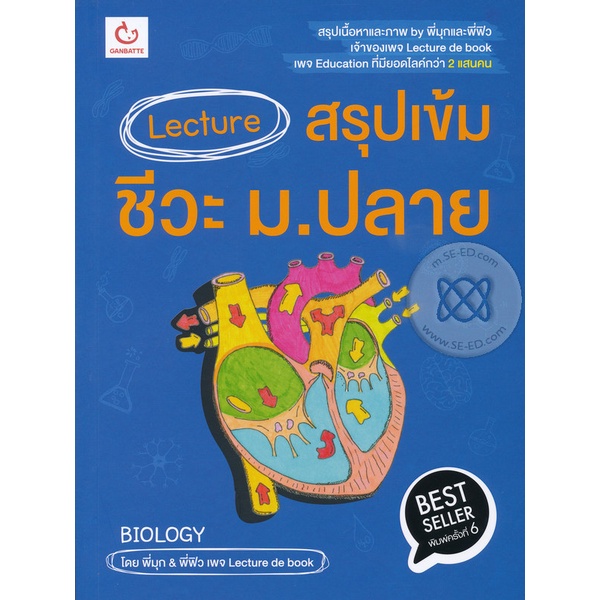 bundanjai-หนังสือ-lecture-สรุปเข้มชีวะ-ม-ปลาย