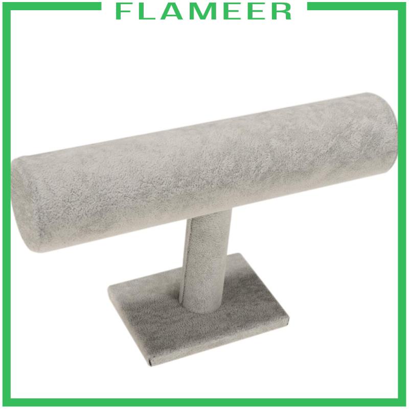 flameer-ชั้นวางเครื่องประดับ-กําไลข้อมือ-แบบแข็ง-สีชมพู