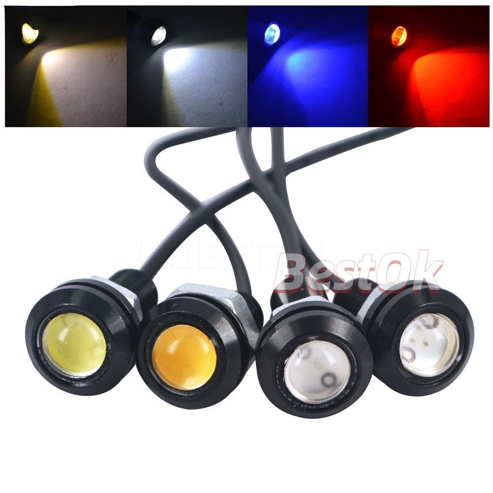 ไฟตัดหมอก-led-drl-12v-18-มม-สีเหลืองอําพัน-สีฟ้า-สีขาว-สีแดง-สําหรับรถยนต์-รถจักรยานยนต์