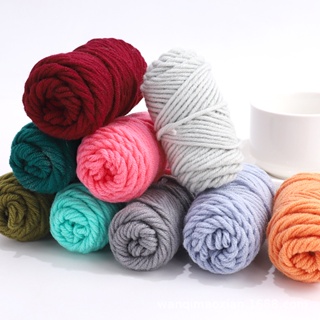 ผ้าพันคอ ผ้าวูล แฮนด์เมด DIY 10 สี สําหรับเด็กอนุบาล จํานวน 10 ชิ้น