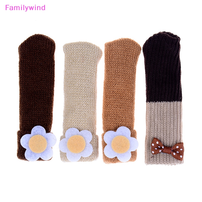 familywind-gt-ถุงเท้า-กันลื่น-ลายดอกไม้-สําหรับขาโต๊ะ-เก้าอี้-4-ชิ้น