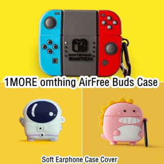 【จัดส่งรวดเร็ว】เคสหูฟัง แบบนิ่ม ลายการ์ตูน สําหรับ 1More Omthing AirFree Buds 1More Omthing AirFree EO009