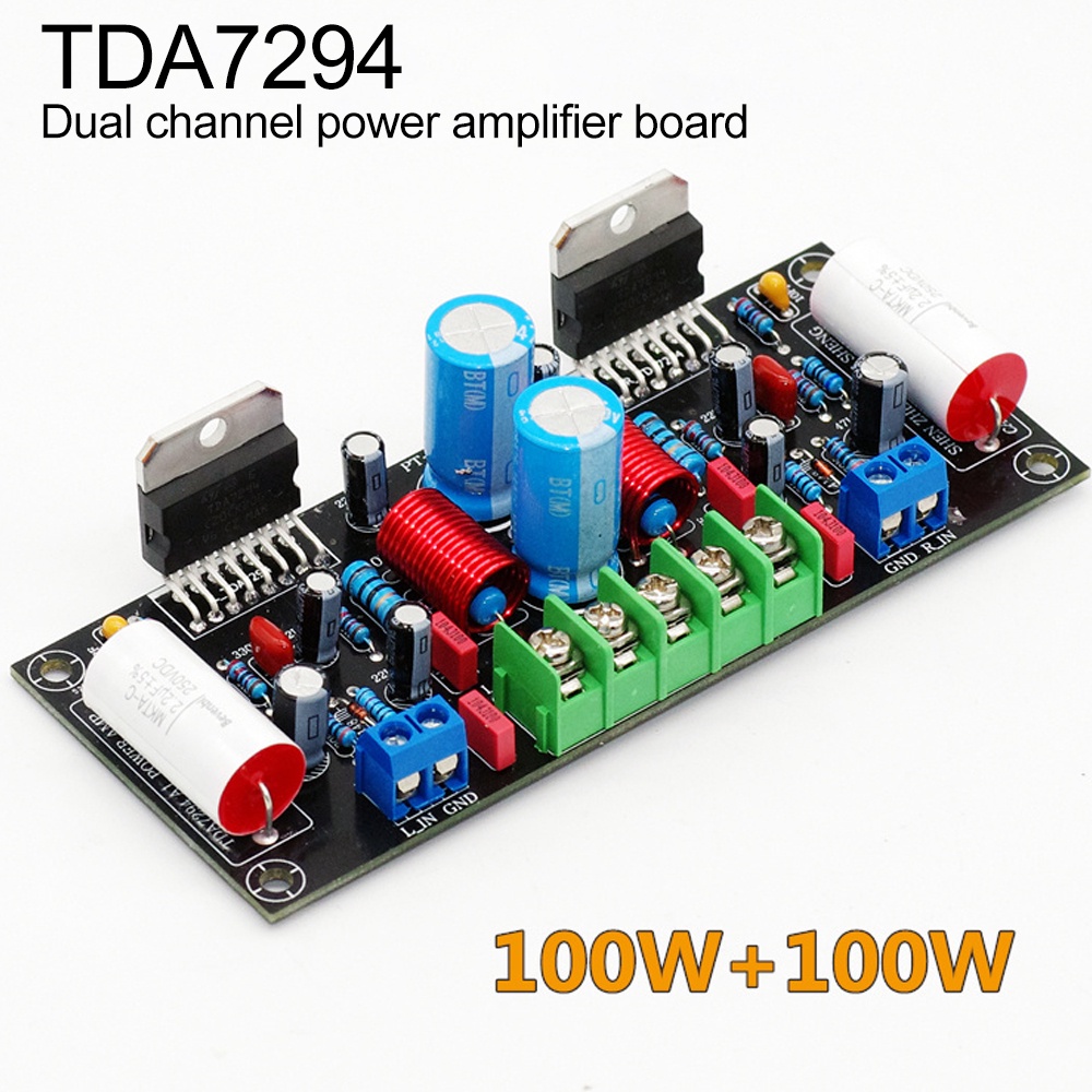 diymore-tda7294-200w-บอร์ดขยายเสียง-พลังงานสูง-dc24-40v-ชุดเครื่องขยายเสียง-ขนาดเล็ก-ชุดบอร์ด-diy