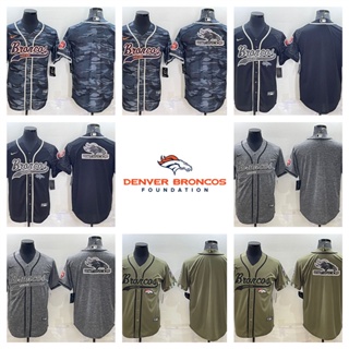 NFL Denver Broncos เสื้อยืดเสื้อสปอร์ต