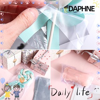 Daphne 100 ชิ้น ถุงหด PVC สบู่ หนังสือ บาธบอมบ์ ฟิล์มพลาสติกห่อ