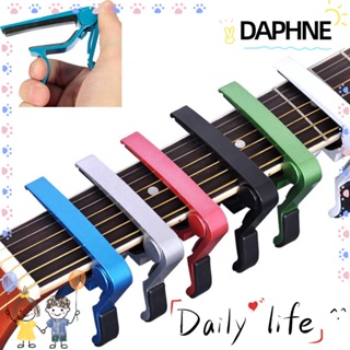 Brand New Bass Colorful Acoustic Electric Guitar Capo Tune Clamp Trigger Metal Single-handed