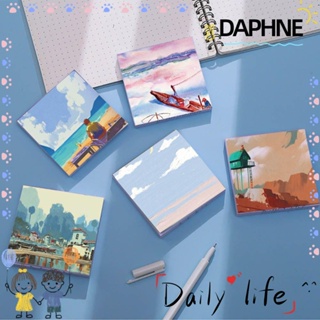 Daphne กระดาษโพสอิท Diy สําหรับตกแต่งสมุดไดอารี่ 90 หน้า