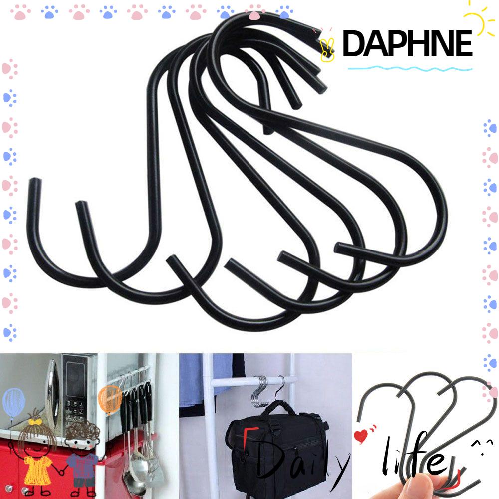 daphne-ตะขอแขวนสแตนเลสรูปตัว-s-สําหรับแขวนของใช้ในครัวเรือนห้องน้ํา-5-10-ชิ้น