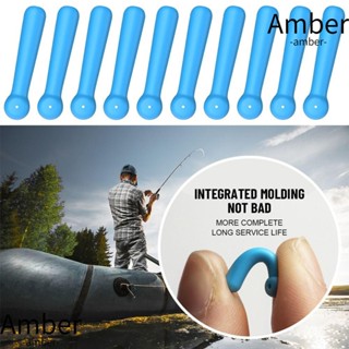 Amber ทุ่นลอยน้ํา ความโปร่งใสสูง ขนาดเล็ก สีเขียว สําหรับตกปลา 50 ชิ้น ต่อล็อต