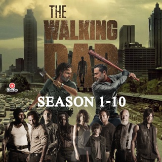 DVD Walking Dead Seson 1-10 DVD Master (เสียงไทย เท่านั้น ไม่มีซับ ) หนัง ดีวีดี