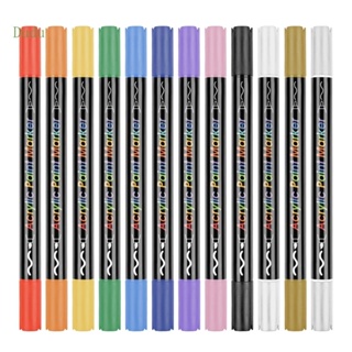 Dudu ปากกามาร์กเกอร์ 12 สี สําหรับวาดภาพ บนผ้าใบ