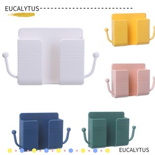 Eutus กล่องออแกไนเซอร์ติดผนังสําหรับวางโทรศัพท์มือถือสายชาร์จรีโมทคอนโทรล