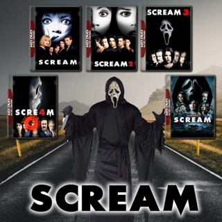 DVD SCREAM สครีม หวีดสุดขีด ภาค 1 - 5 DVD Master เสียงไทย (เสียง ไทย/อังกฤษ ซับ ไทย/อังกฤษ) DVD