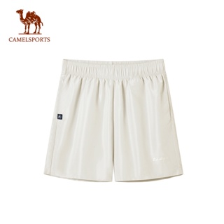 CAMEL SPORTS กางเกงกีฬา ขาสั้น ลําลอง แบบบาง ระบายอากาศ แห้งเร็ว ทรงหลวม แฟชั่นฤดูใบไม้ผลิ และฤดูร้อน สําหรับผู้หญิง