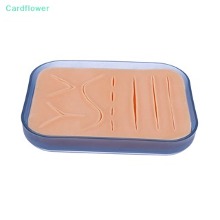 &lt;Cardflower&gt; แผ่นซิลิโคน ทนทาน สําหรับฝึกฝนนักเรียน พยาบาลสัตวแพทย์ ลดราคา