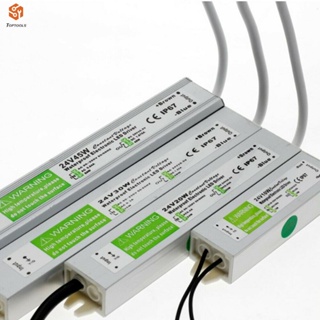 หม้อแปลงพาวเวอร์ซัพพลาย DC24V กันน้ํา IP67 ทนทาน สําหรับแถบไฟ LED