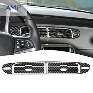 ⚡NEW 8⚡Cover Trim Quality Material 7Pcs A/C Vents Outlet Cover Trim Carbon Fiber