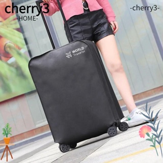 Cherry3 ผ้าคลุมกระเป๋าเดินทาง แบบหนา กันฝุ่น ไม่ทอ ทนทาน