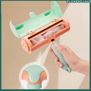 Pet Roller Brush แปรงเสื้อผ้าฉีกขาดได้ Peeler Scraper Roller Brush ดอกไม้