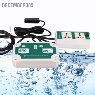 December305 3 in 1 PH Temperature TDS Meter เครื่องวัดคุณภาพน้ำแบบดิจิตอลไร้สาย Online Monitoring Tester 230V
