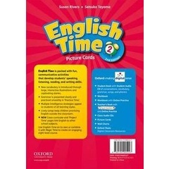 Bundanjai (หนังสือเรียนภาษาอังกฤษ Oxford) Picture Cards English Time 2nd ED 2