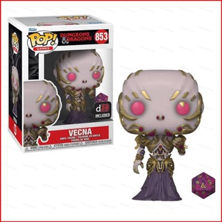 Fash FUNKO Pop Dungeons and Dragons VECNA โมเดลฟิกเกอร์แอกชัน ของเล่นสําหรับเด็ก ตกแต่งบ้าน ของขวัญ ของสะสม