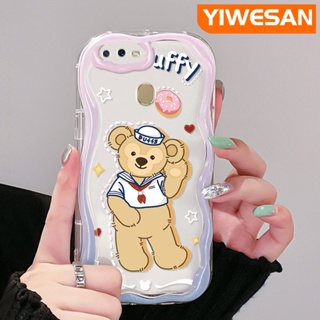 เคสโทรศัพท์มือถือแบบนิ่ม กันกระแทก ลายการ์ตูนหมี Duffy สําหรับ OPPO A12 A12s A5s A7 A11K