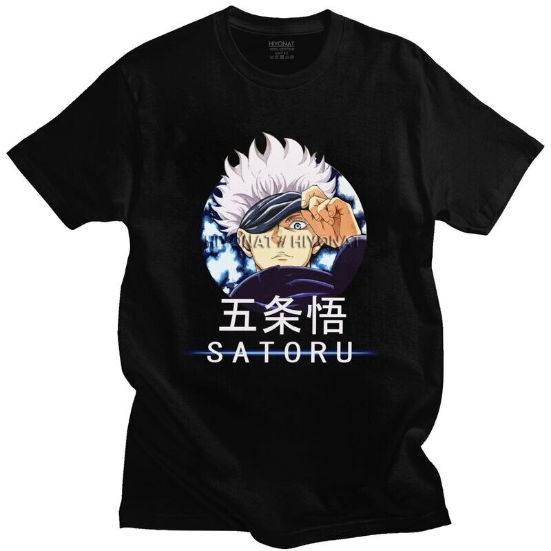 anime-jujutsu-kaisen-t-shirt-men-pure-cotton-tshirt-graphic-tee-short-sleeves-funny-gojo-satoru-eyes-t-shirt-fitted-03