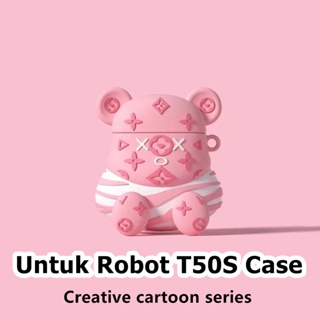 【พร้อมส่ง】เคสหูฟัง แบบนิ่ม ลายการ์ตูน NO.1 สําหรับ Robot T50S T50S
