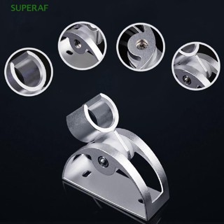 Superaf ฐานวางหัวฝักบัวอาบน้ํา แบบอลูมิเนียม ติดผนัง ปรับได้