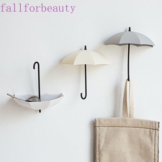 Fallforbeauty ร่มอเนกประสงค์แบบมีกาวในตัวสําหรับแขวนตกแต่งผนังห้องครัว