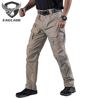 Eaglade กางเกงยุทธวิธี IX8 สีกากี