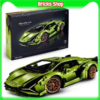 Technic Lamborghini Sián FKP 37 (42115) ชุดของเล่นตัวต่อรถยนต์ (3,696 ชิ้น)