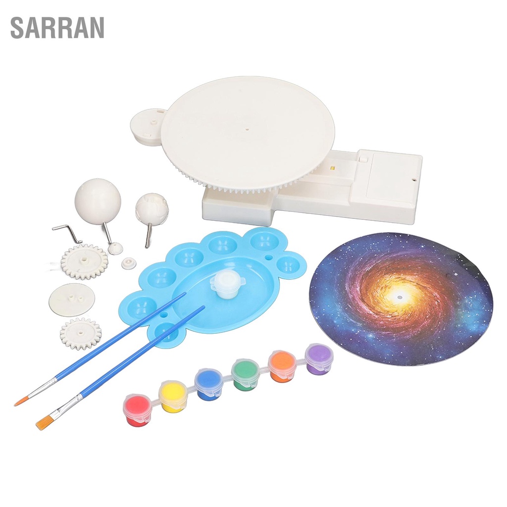 sarran-2-in-1-diy-ระบบสุริยะจักรวาลสามมิติประกอบของเล่นทาสีชุดระบบสุริยะ