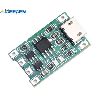 Aideepen 18650 บอร์ดโมดูลชาร์จแบตเตอรี่ พลังงานแสงอาทิตย์ Li-ion 4.2V 3.6V