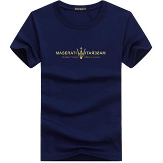 ขายดี เสื้อยืดลําลอง แขนสั้น พิมพ์ลาย Maserati สไตล์ฮิปฮอป สตรีท คลาสสิก เข้ากับทุกการแต่งกาย สําหรับผู้ชาย LGdahb38IEoj
