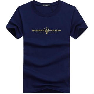 ขายดี เสื้อยืดลําลอง แขนสั้น พิมพ์ลาย Maserati สไตล์ฮิปฮอป สตรีท คลาสสิก เข้ากับทุกการแต่งกาย สําหรับผู้ชาย LGdahb38IEoj