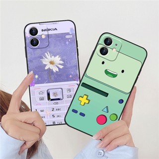 Case for Realme C1 C2 C3 C11 C12 C15 C17 C20 C21 C25Y C21Y 5 6 6i 7 7I 8 8i 9 9I Pro 10 10Pro C31 C35 NARZO 50A 50I 20 30 10A 30A Purple Flower Robot Pattern Soft Matte Casing DC