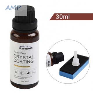 【S】Crystal Coating High Quality 1 Set Car Trim Restorer Car Refresher Agent