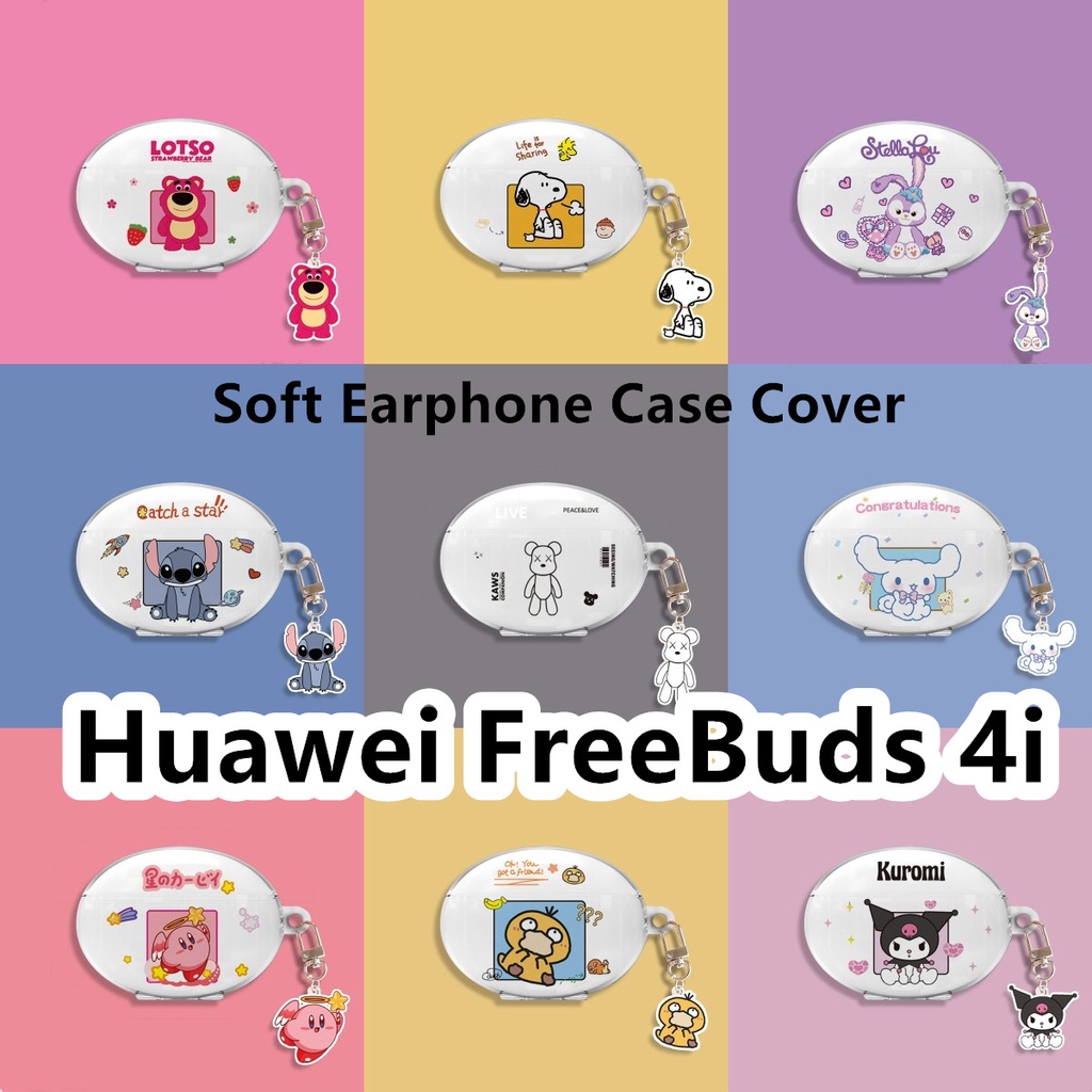 พร้อมส่ง-เคสหูฟัง-แบบนิ่ม-แบบใส-ลาย-stitch-dog-สําหรับ-huawei-freebuds-4i-huawei-freebuds-4i