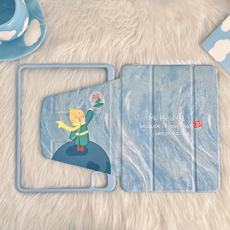 เคส-ipad-เคสไอเเพด-รูปแบบน่ารัก-แผ่นหลังอะครีลิ-gen10-gen9-2021-เคสไอแพด2020-air5-10-9-11pro-gen8