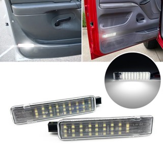 หลอดไฟ LED สีขาว สําหรับ Chevrolet Silverado 1500 2500 3500 Avalanche Tahoe 2 ชิ้น