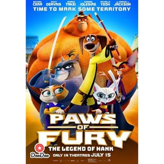 DVD Paws of Fury The Legend of Hank (2022) อุ้งเท้าพิโรธ ตำนานของแฮงค์ (เสียง อังกฤษ | ซับ ไทย/อังกฤษ) หนัง ดีวีดี